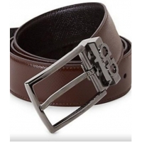 Buy Cheapest Ferragamo Original Calf Leather Belt F23586 Brown