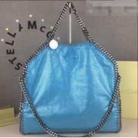 Grade Quality Stella McCartney Falabella Fold Over Tote Bag SM1611 Blue 2020