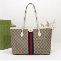 Good Product Gucci Ophidia series medium GG Tote Bag 631685 WHITE