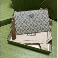 Reasonable Price Gucci Ophidia pouch 672953 brown