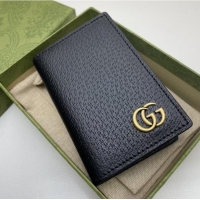 Buy Discount Gucci GG Marmont card case 547075 black