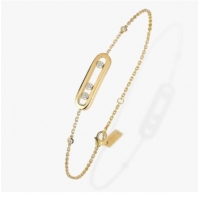 Popular Style Messika Yello Gold Diamond Bracelet M5430 Baby Move