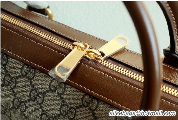 Top Quality Gucci Business case with Interlocking G 674140 Brown