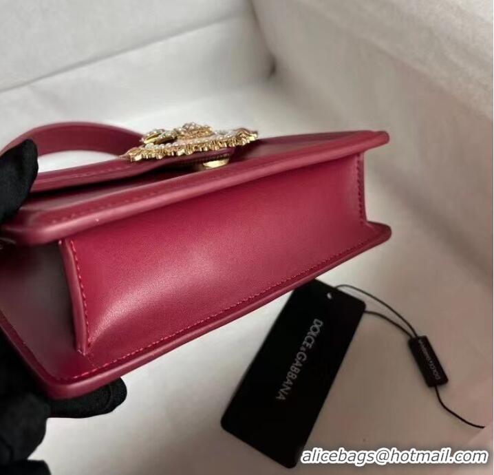 Inexpensive Dolce & Gabbana Origianl Leather Shoulder Bag 4011 Burgundy
