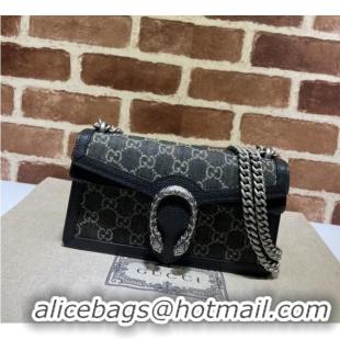 Buy Inexpensive Gucci Dionysus small GG shoulder bag 499623 Black
