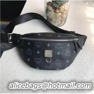 Top Grade MCM Belt Bag M87451 Black