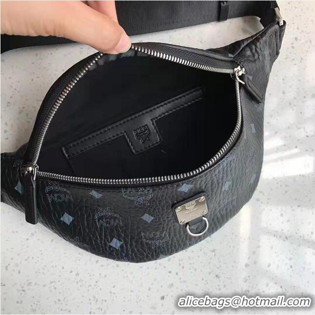 Top Grade MCM Belt Bag M87451 Black