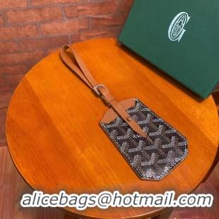 Cheapest Goyard Bag Charm 02001 Black And Tan