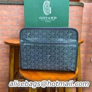 Buy Cheapest Goyard Toiletry Bag G8906 Dark Grey
