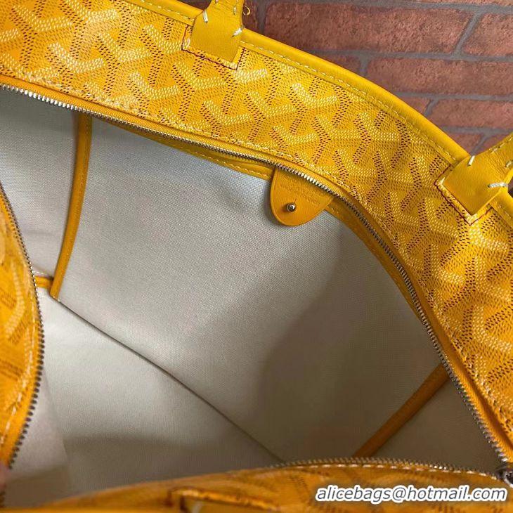 Top Grade Goyard Artois Original Zipper Bag 00319 Yellow