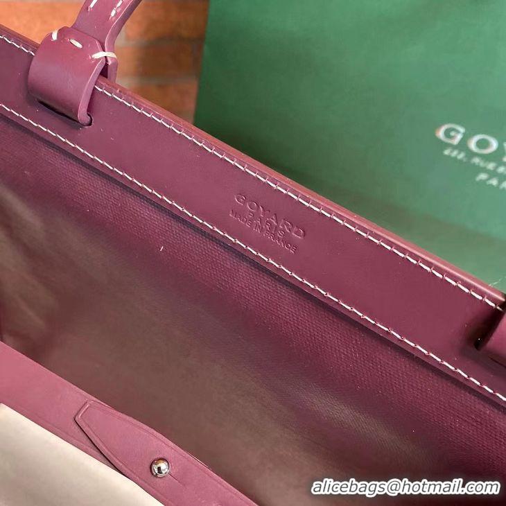 Best Price Goyard Original Bellechasse Tote Bag 8959 Bungundy
