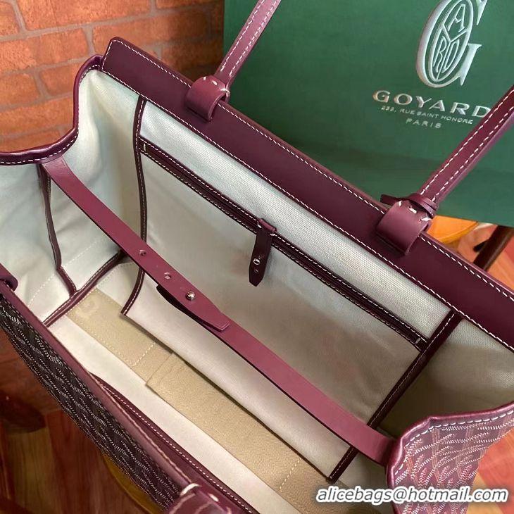 Best Price Goyard Original Bellechasse Tote Bag 8959 Bungundy