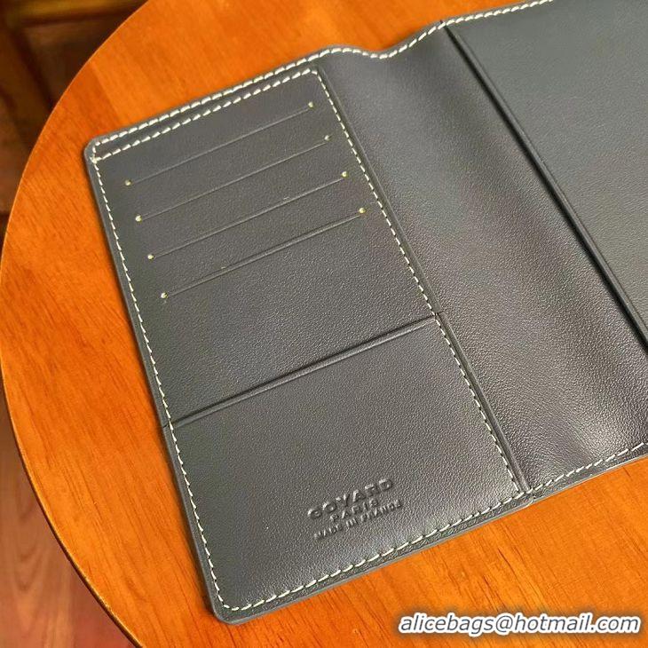 Buy Inexpensive Goyard Original Passport Wallet 020109 Dark Grey