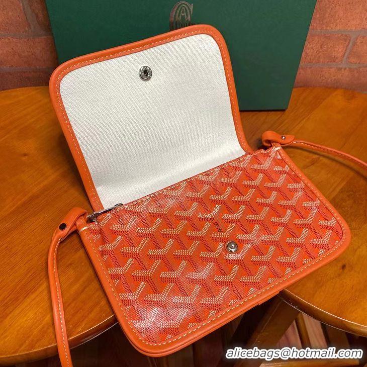Discount Goyard Original Plumet MINI Crossbody Messenger Bag 2167 Orange