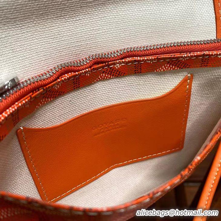 Discount Goyard Original Plumet MINI Crossbody Messenger Bag 2167 Orange