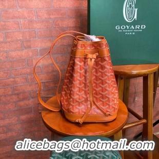 Famous Brand Goyard Original Petit Flot Small Bucket Bag G8715 Orange