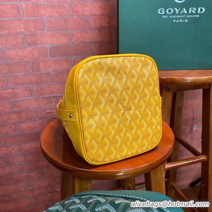 Good Product Goyard Original Petit Flot Small Bucket Bag G8715 Yellow