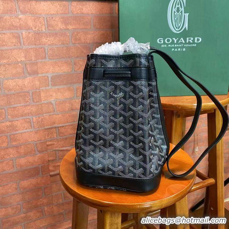 Famous Brand Goyard Original Petit Flot Small Bucket Bag G8715 Black