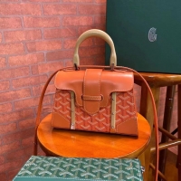 Unique Style Goyard Original Saigon Tote Bag With Strap Small 8942 Orange