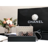 Buy Reasonable Price Chanel Box Shoulder Bag C5691 silver