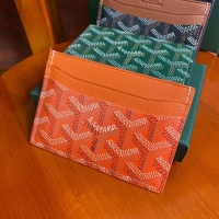 Newest Fashion Goyard Original Card Holder 020090 Orange