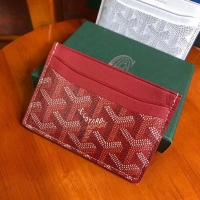 Top Wholesale Goyard Original Card Holder 020090 Red