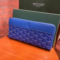 Original Cheap Goyard Original Zippy Organizer Wallet 020111 Light Blue