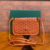 Discount Goyard Original Plumet MINI Crossbody Messenger Bag 2167 Orange