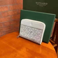 New Arrivals Goyard Original Zippy Coin Purse 020084 White