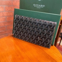 Low Cost Goyard Original Passport Wallet 020108 Black And Tan