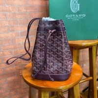 Popular Style Goyard Original Petit Flot Small Bucket Bag G8715 Burgundy