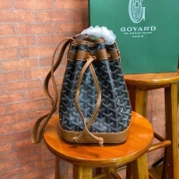 Most Popular Goyard Original Petit Flot Small Bucket Bag G8715 Black And Tan