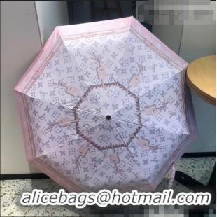 Good Quality Louis Vuitton Umbrella LV0964 Pink 2022