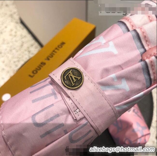 Good Quality Louis Vuitton Umbrella LV0964 Pink 2022