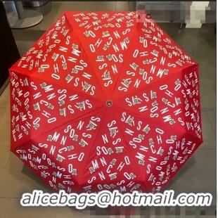 Sumptuous Promotional Moschino Umbrella M31003 Red 2022