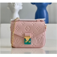 Best Product Louis Vuitton Monogram Empreinte POCHETTE METIS BB M81390 pink