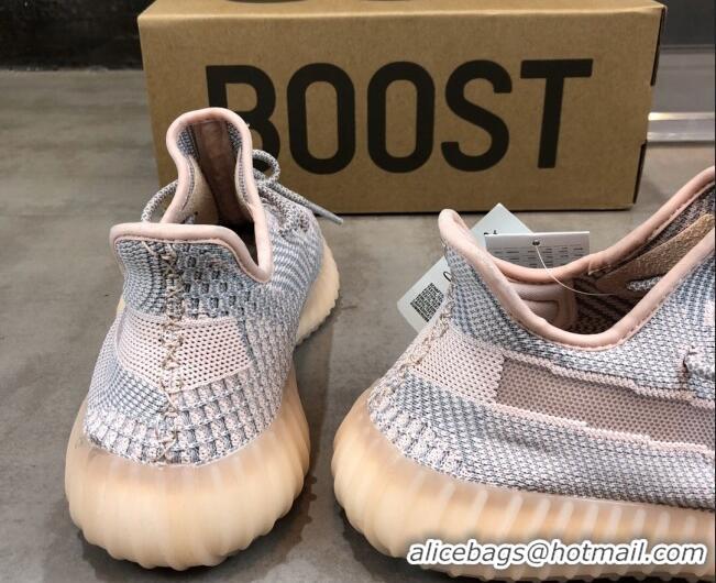 Best Price Adidas Yeezy Boost 350 V2 Sneakers 'Lundmark Static ' Grey/Pink 042041