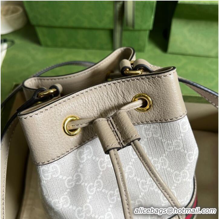 Buy Fashionable Gucci Ophidia mini GG bucket bag ‎550620 Beige