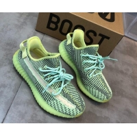 Discount Adidas Yeezy Boost 350 V2 Sneakers ' Green/Black Static Refective' 042013