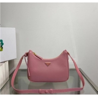 Buy Inexpensive Prada Small Saffiano leather shoulder bag 1BD330 pink