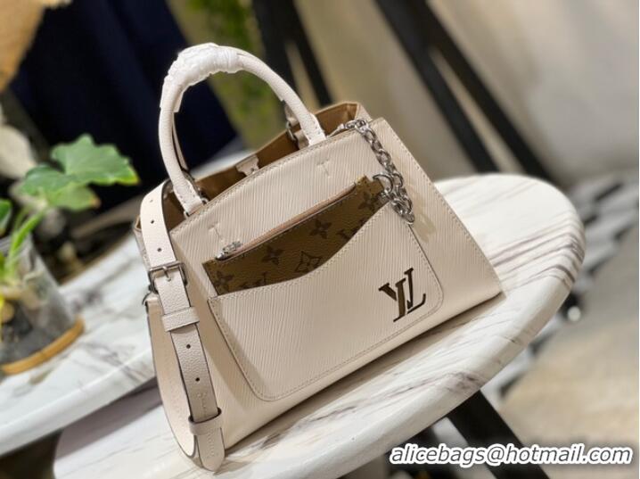 Super Quality Louis Vuitton MARELLE TOTE MM M59953 Creme Beige