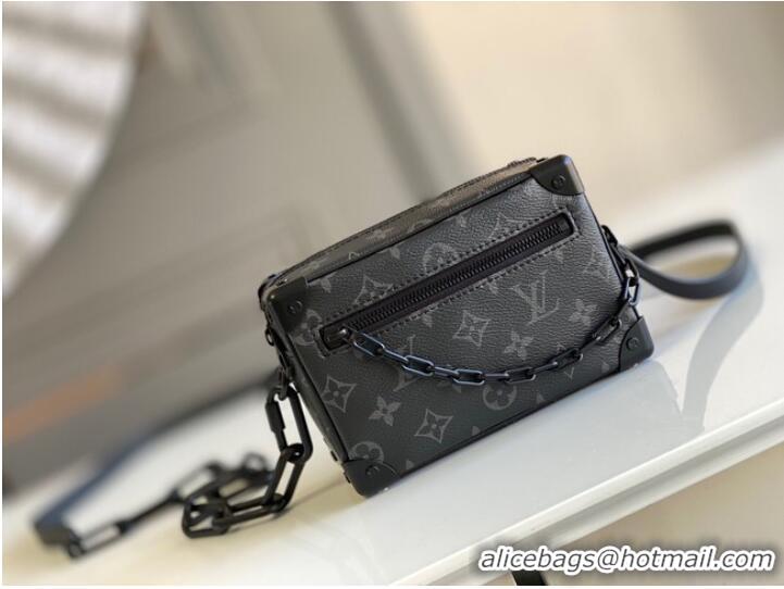 Cheapest Louis Vuitton Original Monogram Canvas Zipper Clutch bag M68906 black