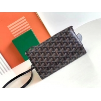 Discount Goyard Varenne Continental Wallet with Strap G20087 Black