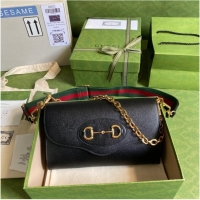 Traditional Specials Gucci Horsebit 1955 small bag 677286 black