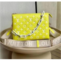 Promotional Louis Vuitton Monogram Empreinte COUSSIN PM M58699 yellow