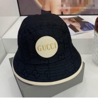 Top Quality Gucci Off The Grid GG Canvas Bucket Hat G92990 Black/White 2021