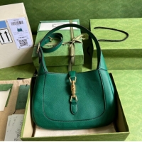 Classic Gucci Jackie 1961 small natural grain bag 636709 Emerald green