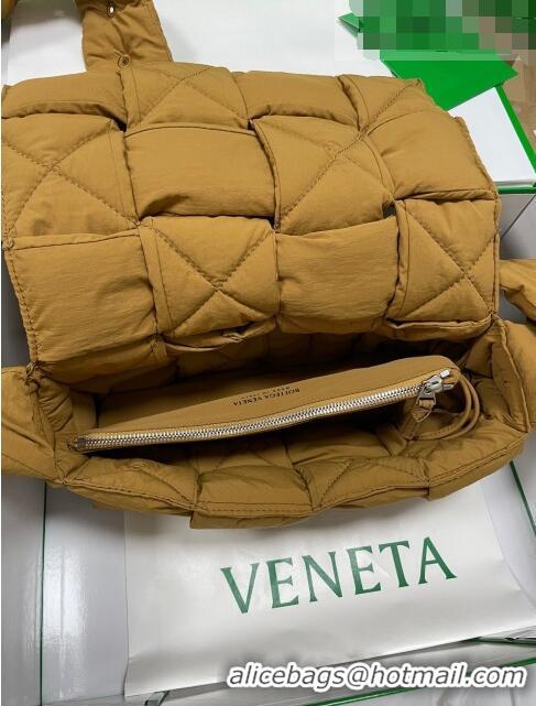 Good Product Bottega Veneta Padded Tech Cassette Crossbody Bag 628951 Caramel Brown 2021