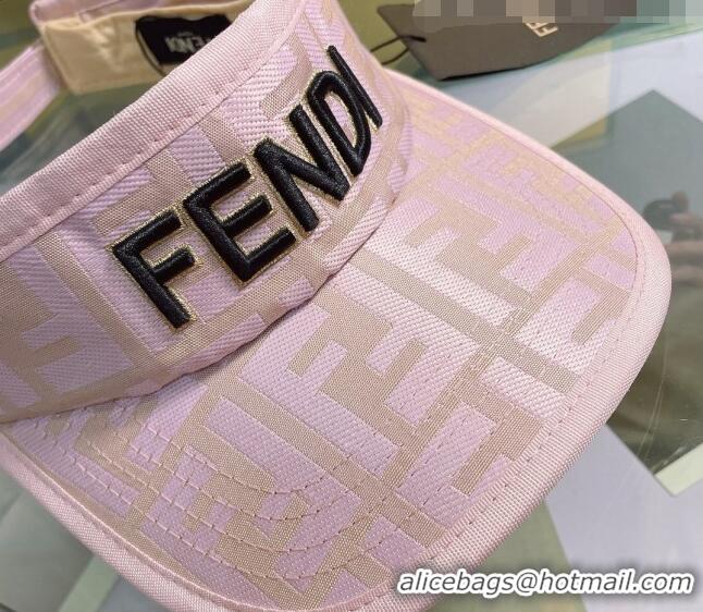 Buy Inexpensive Fendi FF Visor Hat 0401165 Pink 2022