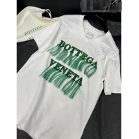 Famous Brand Bottega Veneta Cotton T-shirt BVT52805 White 2022